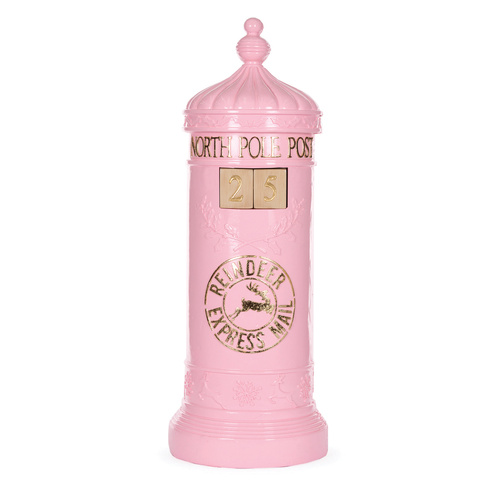 Pink Countdown Mailbox 