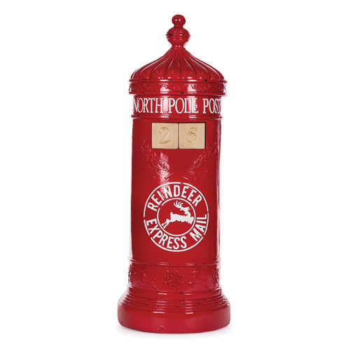 Red Countdown Mailbox