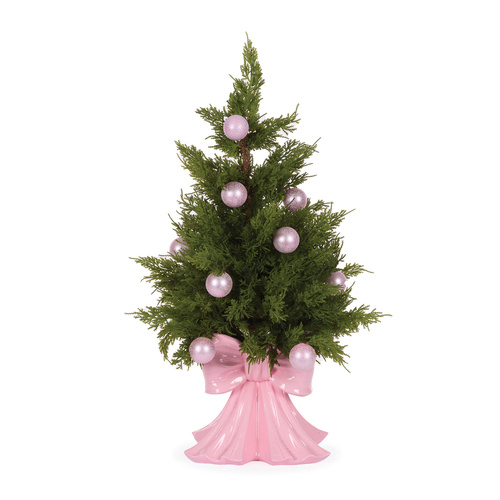 Pink Bow Christmas Tree