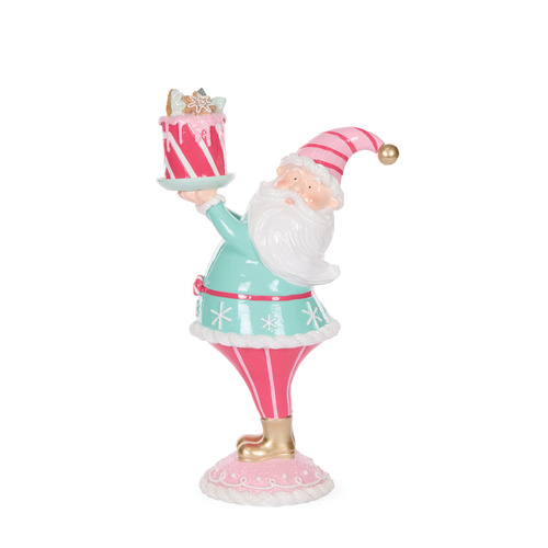 Cheeky Santa w/ Cake