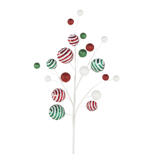 Raz | Holiday Cheers | Sequined Ball Spray