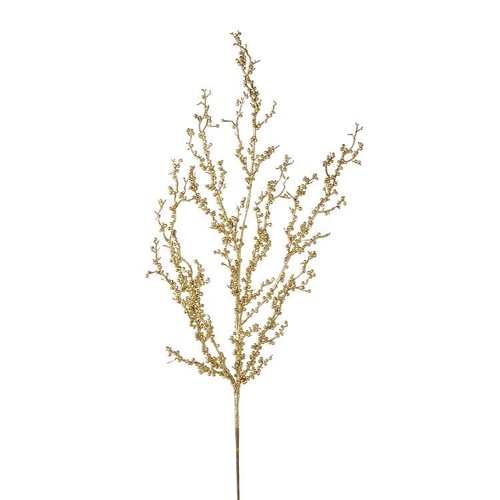 Raz | Celebrate the Season | Gold Glittered Berry Spray