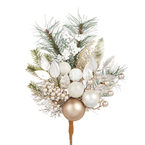 Raz | Winter Frost | Mixed Pine & Ornamental Pick