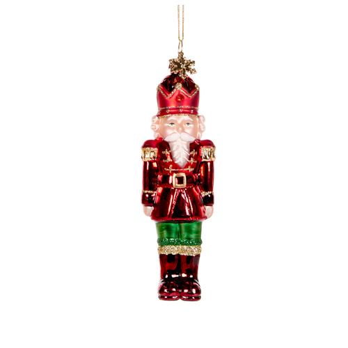 Traditional Nutcracker Glass HO