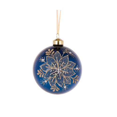 Midnight Lotus Bauble
