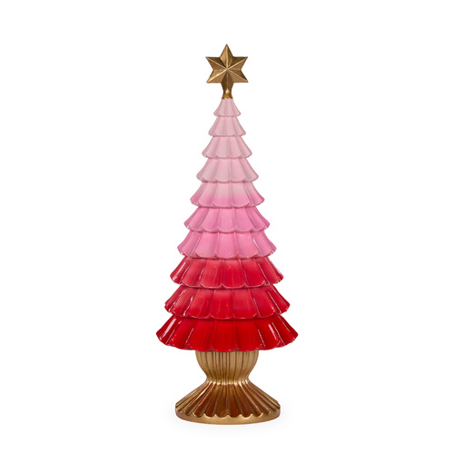 Pink Layered Macaron Tree Lge