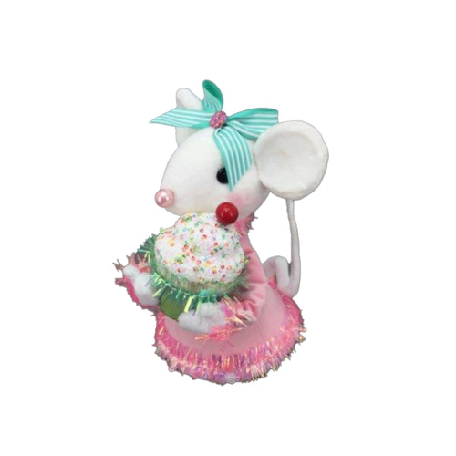 Pink Mouse w Cupcake