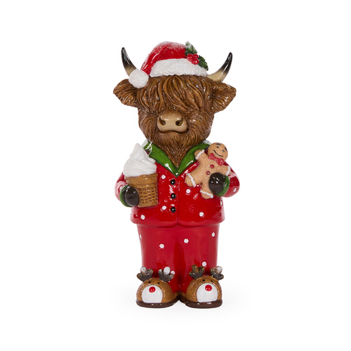 Cozy Highland Cow w/ IceCream