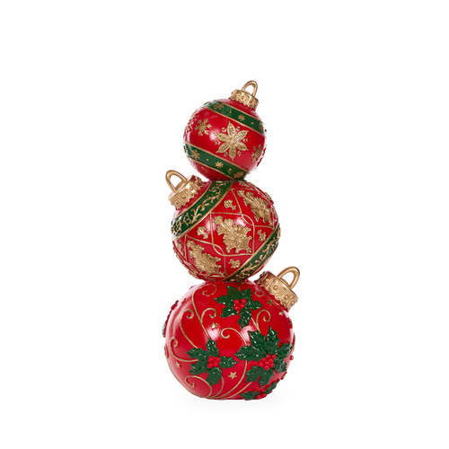 Traditional Snowflake Bauble Stack