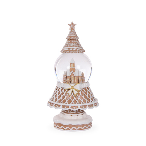 Gingerbread Tree SnowGlobe