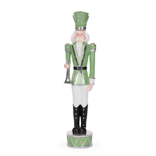 Silver Pine Soldier w/ Trumpet