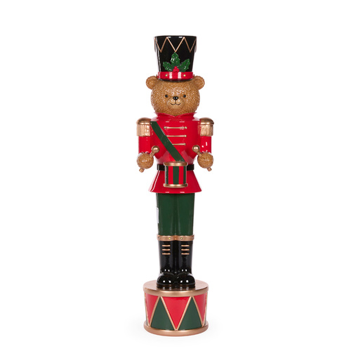 Teddy Bear Soldier w/ Drum