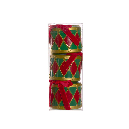 Red / Green 7cm Hanging Drums
