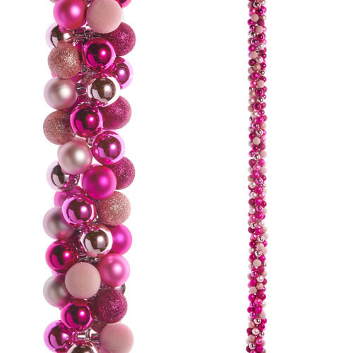 Pink Bauble Garland