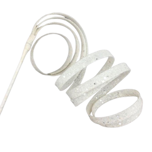 Spiral Curl Pick | White