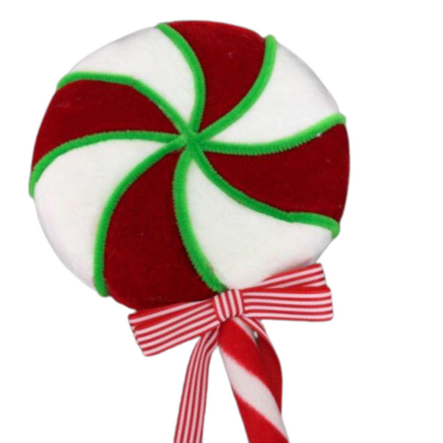 Candy Swirl Red Lollypop