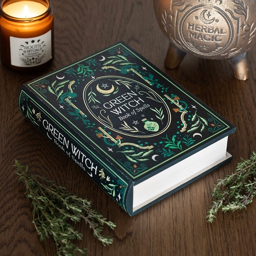 Green Witch Storage Book