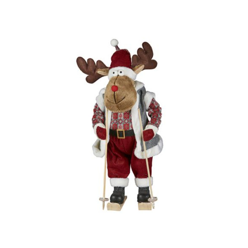 Skiing Christmas Reindeer