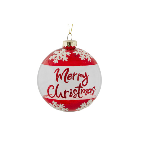 Merry Christmas Bauble -  Seconds