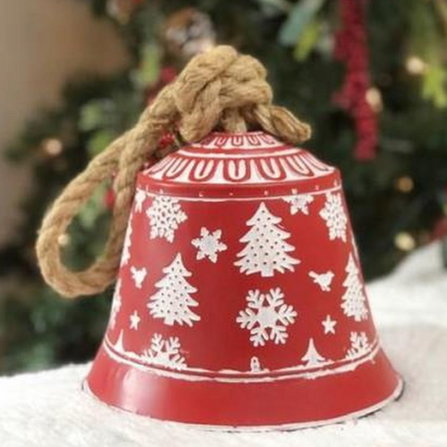 Vintage Snowflakes Bell