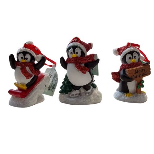 Charming Penguin Ornaments