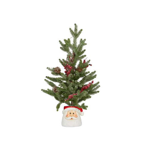 PreLit Christmas Tree w/Santa