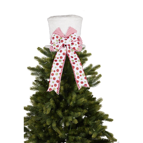 White Top Hat | Tree Topper