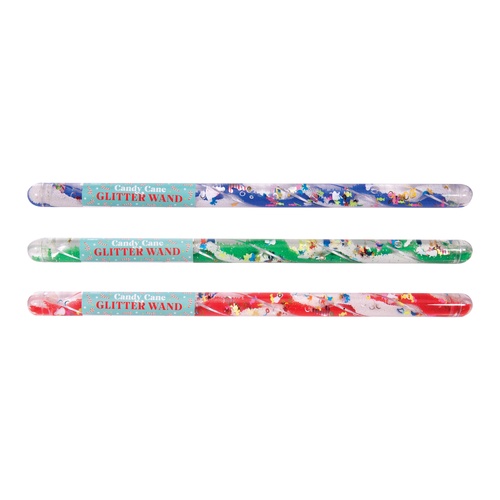 CandyCane Glitter Wand