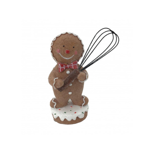 Gingerbread Man w Whisk