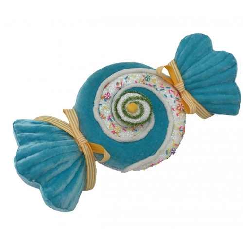 Blue Swirl Candy Wrapped