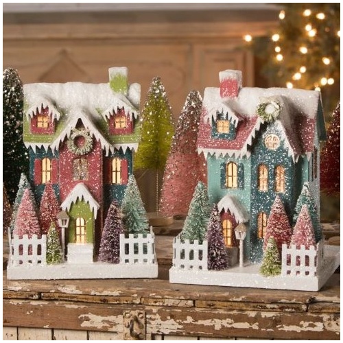 Bethany Lowe | Jewel-tide Houses | LC0670S