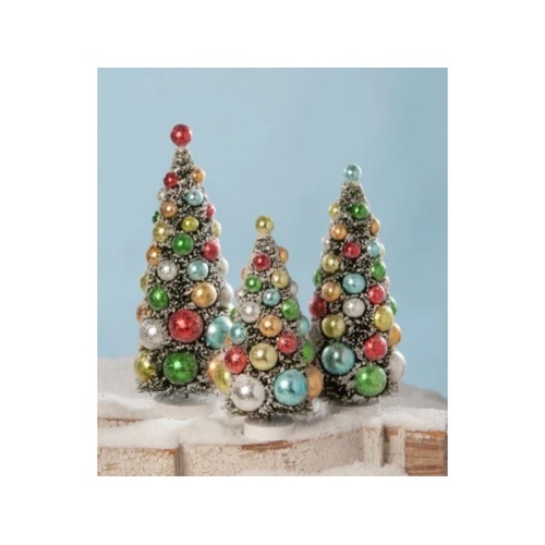 Bethany Lowe | Merry & Bright Bottle Brush Tree | LC8415