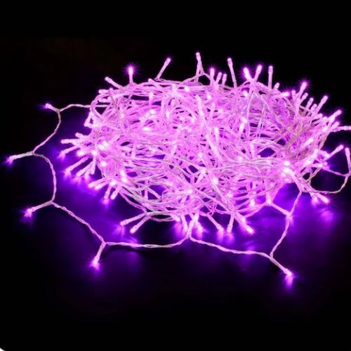 240 Pink LED Fairy Lights