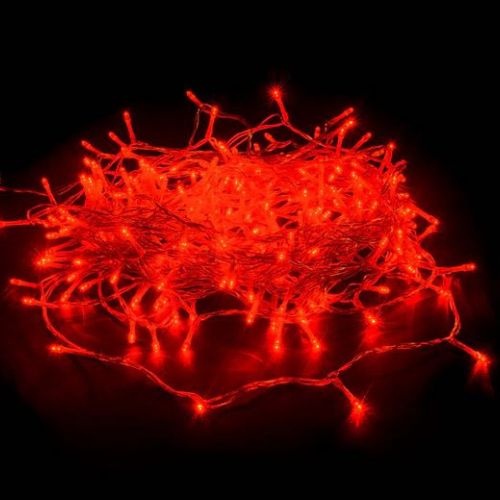 240 Red LED Fairy Lights