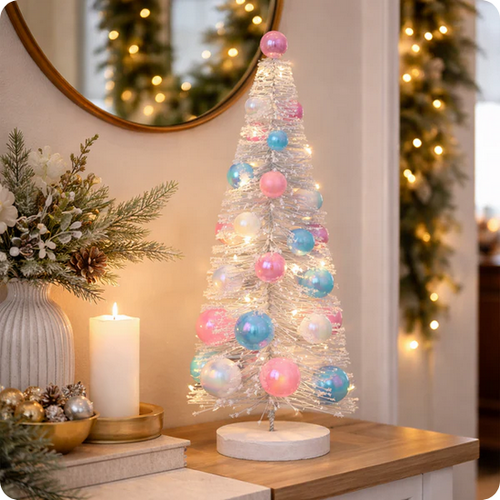  Christmas Tree Centerpiece | Blue/Purple