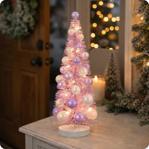 Christmas Tree Centerpiece | Purple