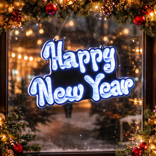 Happy New Year | Hanging Infinity Light