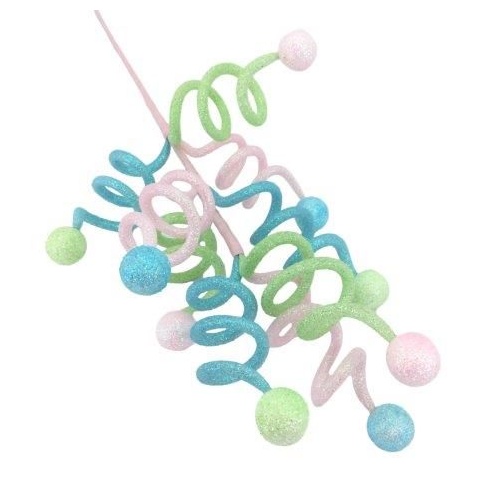 Pastel Ball Swirl Stem