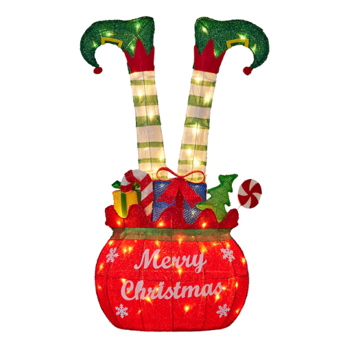 Gift Sack w/ Stuck Elf