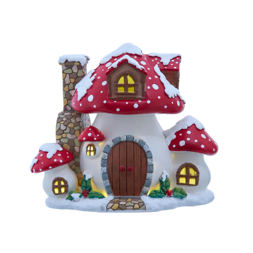 Kurt Adler | Merry Mushroom Cottage