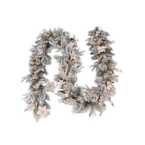 National Tree Company | Frosted Colonial Garland