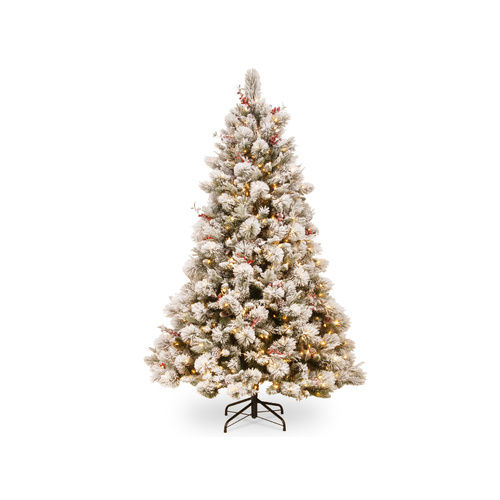 National Tree Company | Snowy Bedford Tree (7.5ft)