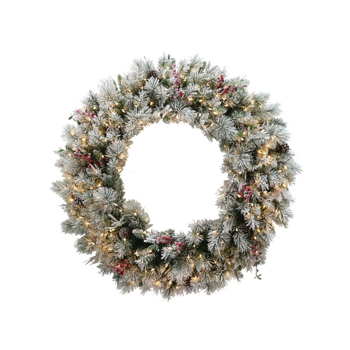 National Tree Company | Snowy Bedford Wreath