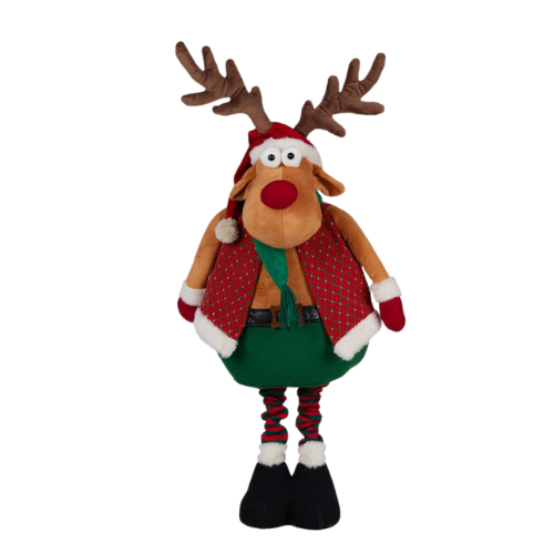Animated Christmas Moose