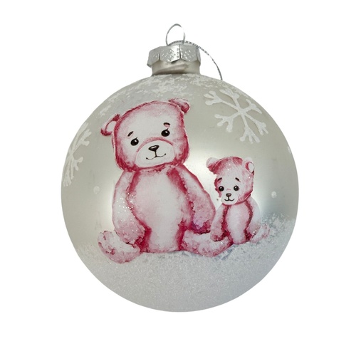 Girls 1st Christmas Bauble