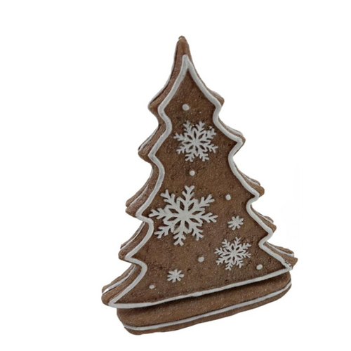 Iced Snowflake Gingerbread Tree Set