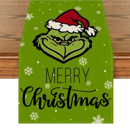 Grinch Table Runner