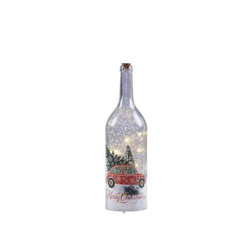Snow Bottle w/ Car