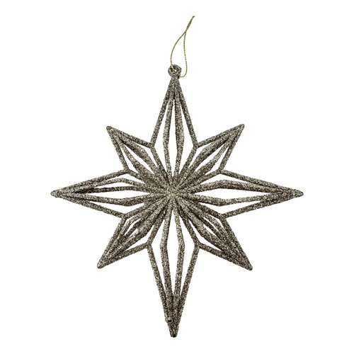 Starburst Hanging Ornament | Champagne