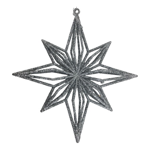 Starburst Hanging Ornament | Silver
